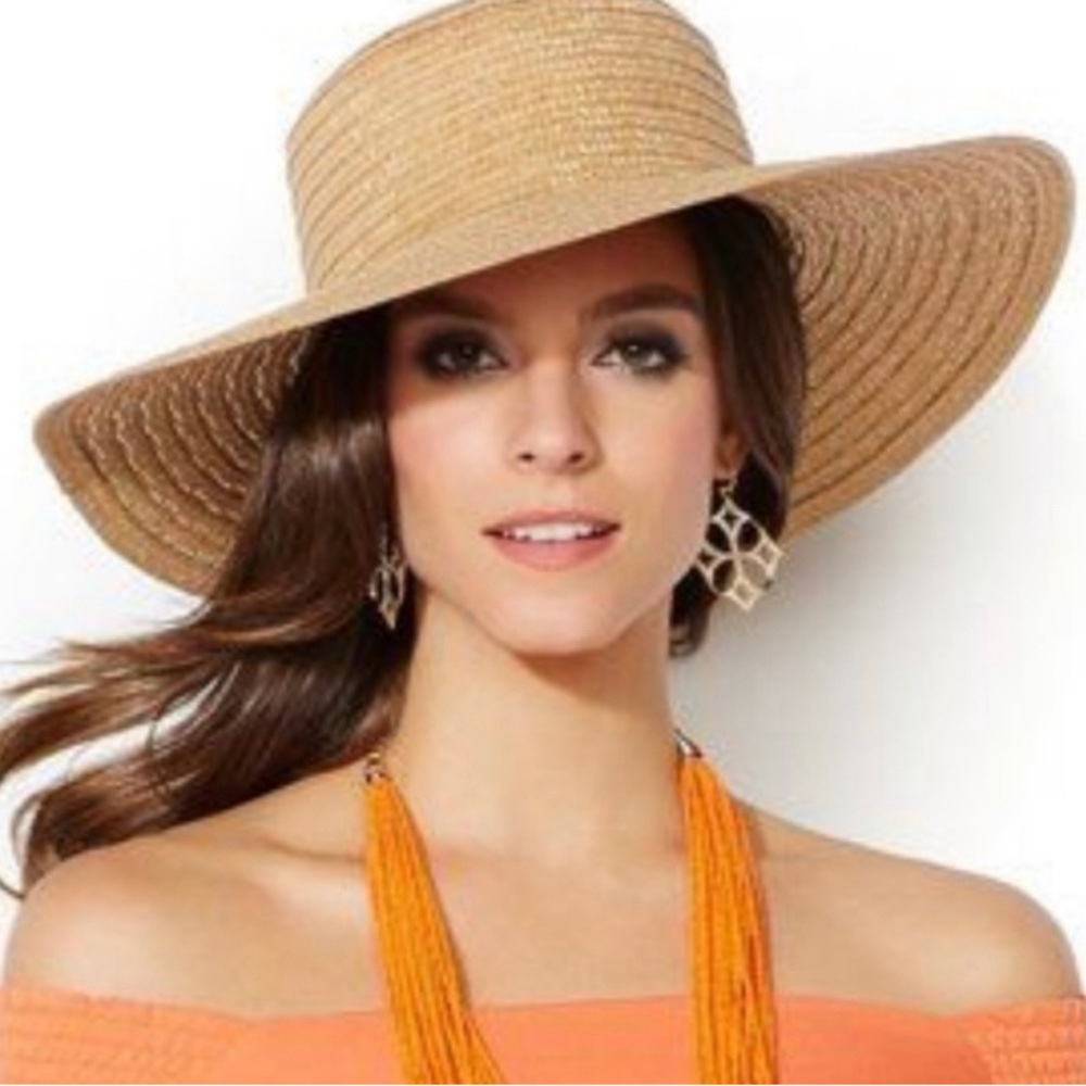 NWT Iman Global Chic Floppy Hat